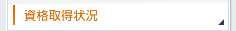 資格取得状況